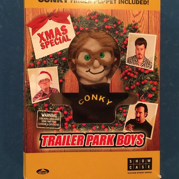 Trailer Park Boys XMas Special DVD w/ Conky Puppet - Picture 1 of 3